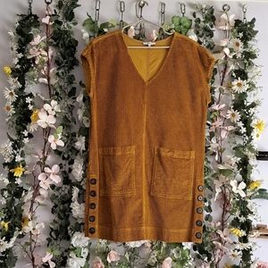 Mod Corduroy Shift Dress